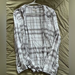 Oversized Grey flannel